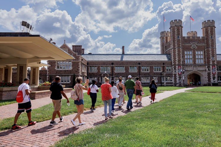 A campus tour